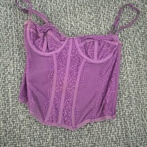 Urban Outfitters Purple Corset